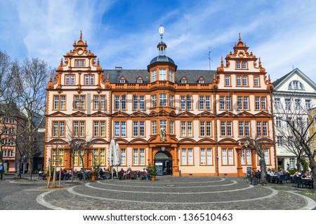 Indian House Mainz Mainz Germany Stock Images Royalty Free Images