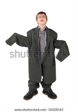 stock-photo-little-boy-in-big-grey-man-s-suit-boots-and-glasses-floor-isolated-on-white-background-56028565.jpg