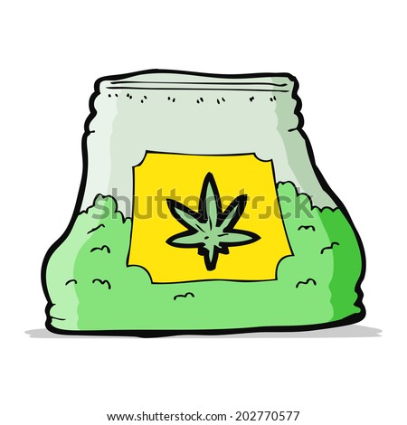 Stock Images similar to ID 104529338 - cartoon marijuana cigarette