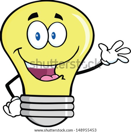 Cartoon+Light+Bulb Cartoon Bulb Character Electric Light Stock Photos, Illustrations, and ...
