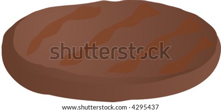 Burger Pattie Stock Vectors & Vector Clip Art | Shutterstock