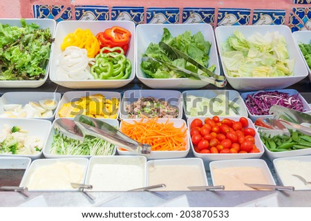 Salad bar Stock Photos, Images, & Pictures | Shutterstock