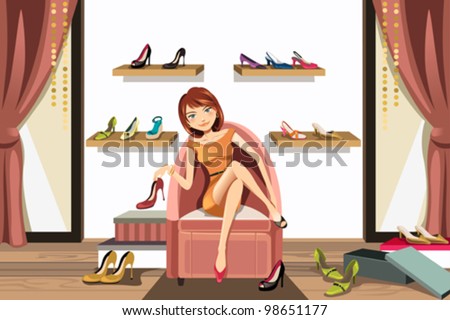 shoe shopping