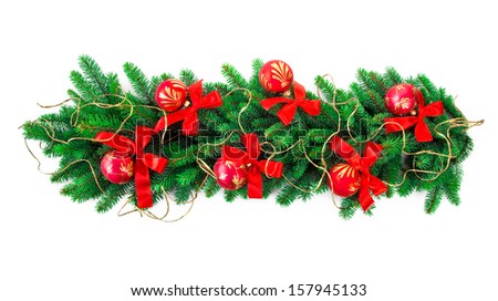 Christmas Bough Stock Photos, Images, &amp; Pictures | Shutterstock