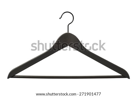 Clothes hangers - stock photo