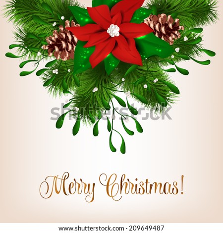 Mistletoe Vector Stock Photos, Images, &amp; Pictures | Shutterstock