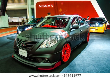 Nissan almera thailand modified #8