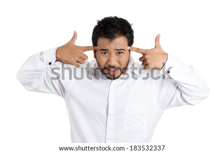 Come again? These sneezing stock images look like people 