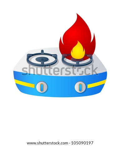Gas Stove Clipart