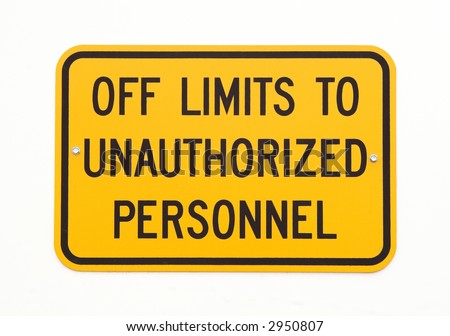 Off Limits Stock Photos Images Pictures Shutterstock