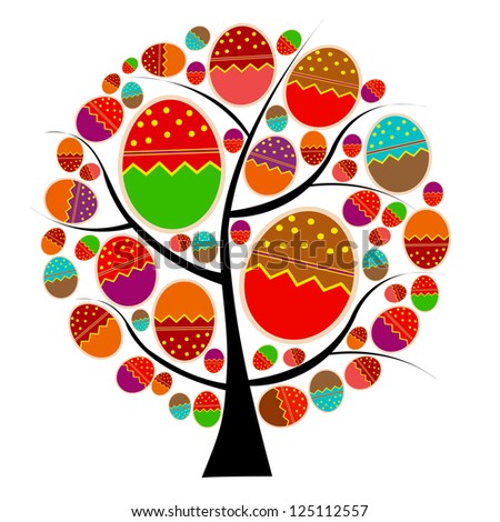 Easter Colored Eggs Tree Stock Photos, Images, & Pictures | Shutterstock