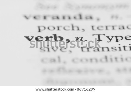 DICTIONARY VERB dictionary verb: