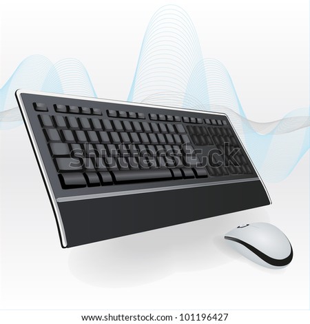 Stock Images similar to ID 51723286 - modern computer keyboard and...