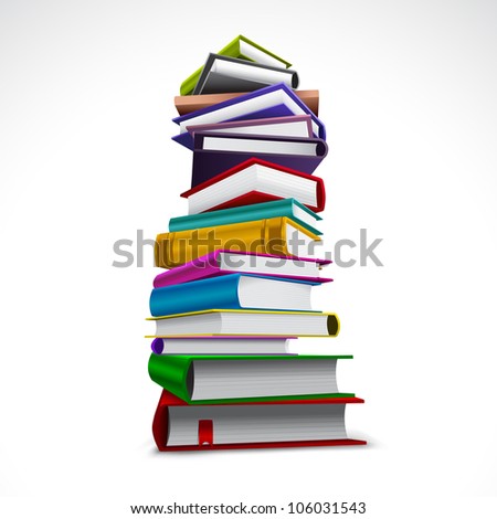 A pile of books Stock Photos, Images, & Pictures | Shutterstock