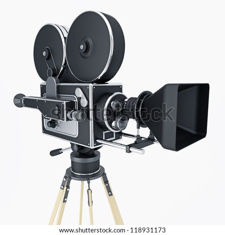 stock-photo-ilustration-of-movie-camera-