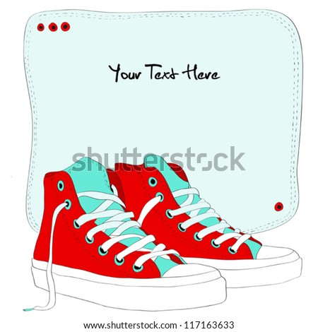 Cartoon Sneakers Stock Photos, Images, & Pictures | Shutterstock