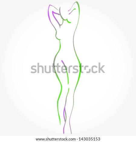 Female Body Silhouette Stock Photos, Images, & Pictures | Shutterstock