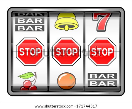Gambling warning message