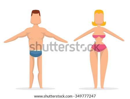 Cartoon Guy Illustration Naked Stock Photos Images Pictures