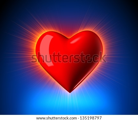 Glowing hearts Stock Photos, Images, & Pictures | Shutterstock