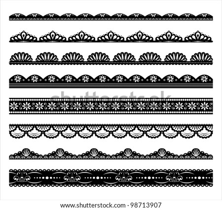 Lace border Stock Photos, Images, & Pictures | Shutterstock