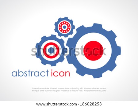 Colorful Gears clip art Free Vector / 4Vector