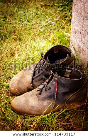 Old boots Stock Photos, Images, & Pictures | Shutterstock