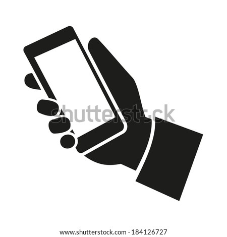 Cellphone Hand Stock Vectors & Vector Clip Art | Shutterstock