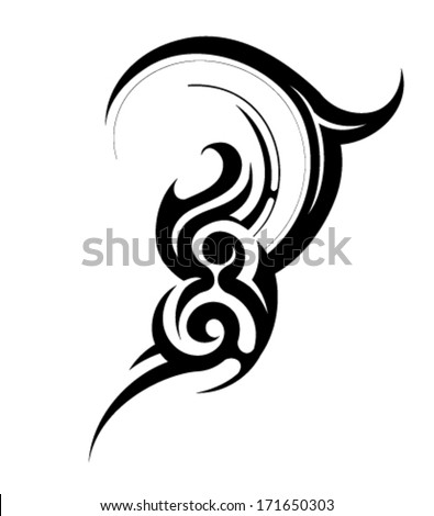 Tribal Tattoo Stock Photos, Images, & Pictures | Shutterstock