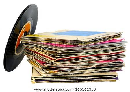 Stack Of Vinyl Records Stock Photos, Images, & Pictures | Shutterstock