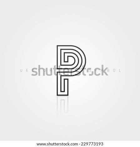 Letter P Logo Stock Photos, Images, & Pictures | Shutterstock