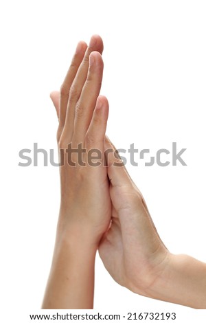 Clapping Female Clapping Hands Stock Photos, Images, & Pictures ...