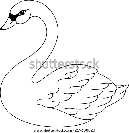 Swan cartoon Stock Photos, Images, & Pictures | Shutterstock