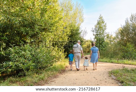 Grandparents With Grandchildren Stock Photos, Images, & Pictures ...