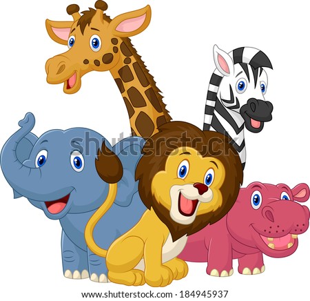 Cartoon Animals Stock Photos, Images, & Pictures | Shutterstock