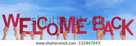 Welcome Back Sign Stock Photos, Images, & Pictures | Shutterstock