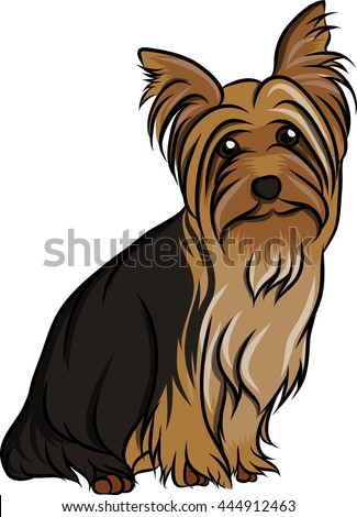 Yorkie Stock Vectors & Vector Clip Art | Shutterstock