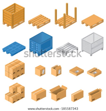 Plastic Pallets Stock Photos, Images, & Pictures | Shutterstock