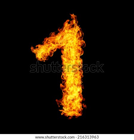 Flaming numbers Stock Photos, Images, & Pictures | Shutterstock