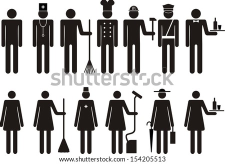 Janitor Silhouette Stock Photos, Images, & Pictures | Shutterstock