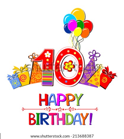 10th Birthday Stock Photos, Images, & Pictures | Shutterstock
