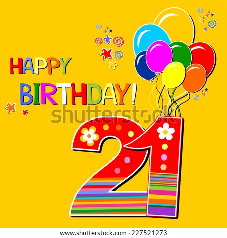 21 Birthday Stock Photos, Images, & Pictures | Shutterstock