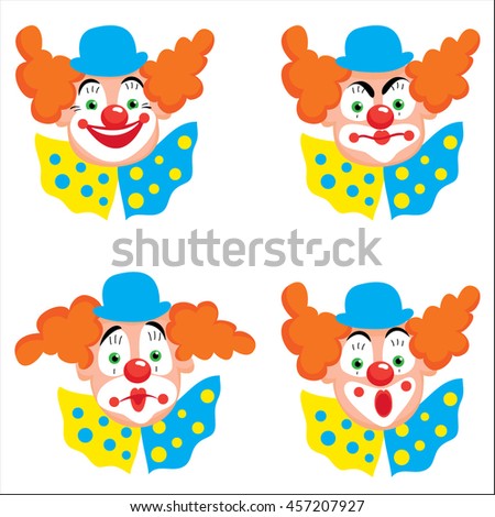 Sad Clown Stock Vectors & Vector Clip Art | Shutterstock