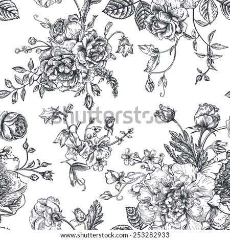 Flower Etching Stock Photos, Images, & Pictures | Shutterstock