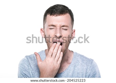 Yawning Man Stock Photos, Images, & Pictures | Shutterstock