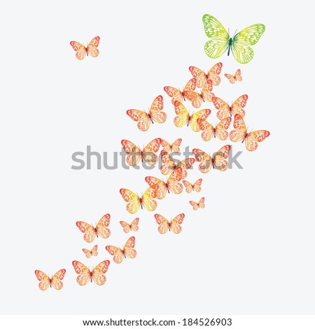 Butterfly-swarm Stock Photos, Images, & Pictures | Shutterstock