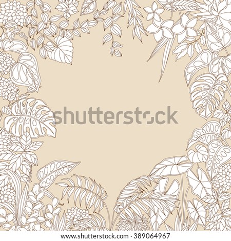 Flower Outline Stock Photos, Images, & Pictures | Shutterstock