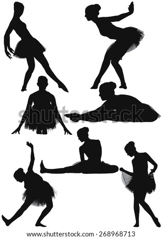 Ballet clip art Stock Photos, Images, & Pictures | Shutterstock