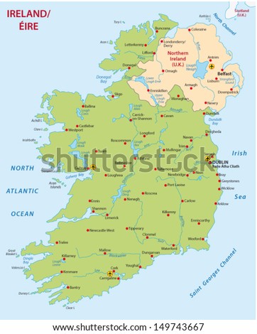 Ireland Counties Map Stock Photos, Images, & Pictures | Shutterstock