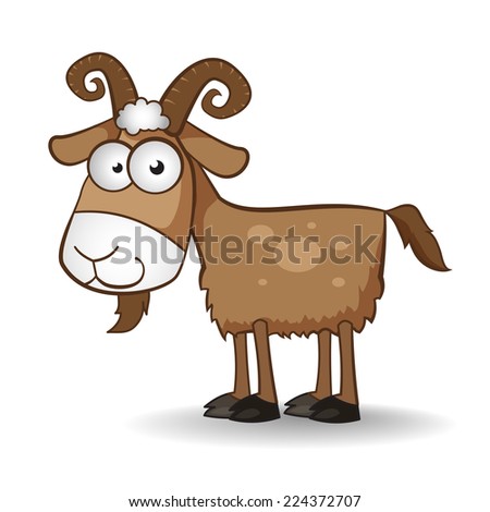 Cartoon mountain goat Stock Photos, Images, & Pictures | Shutterstock